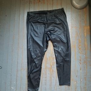 Torrid Pleather Fake Leather Stretch Pants Legging